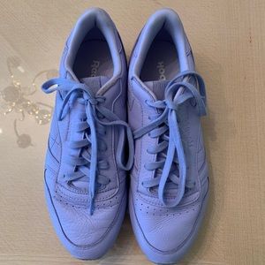 Women’s purple Reebok’s